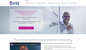 Bertrand Baray, thérapeute et coach de vie sur La Rochelle