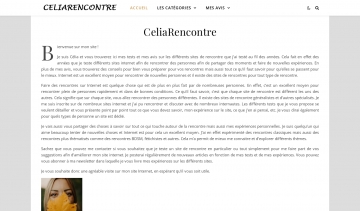 Célia Rencontre, site pour tout savoir sur les sites de rencontres