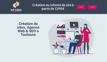 WP CREA, votre agence web de création de sites WordPress