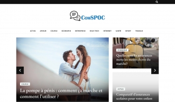 Blog sur l'actualité web avec Comspoc