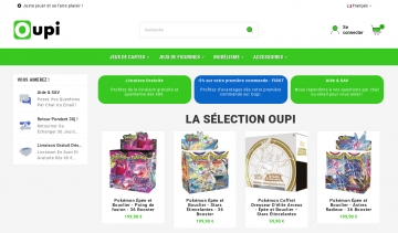 Oupi : boutique de jeux de société, de cartes et de figurines