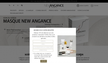 New Angance, votre fournisseur de soins cosmétiques