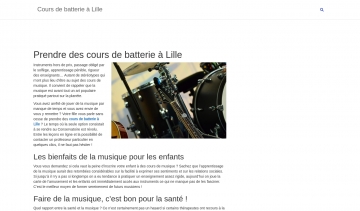 Cours de batterie Lille, le blog sur les cours de batterie