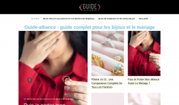 GUIDE-ALLIANCE : guide complet pour les bijoux et le mariage