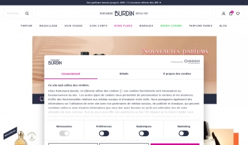 Parfumerie Burdin, vente de parfums d’exception et de créateurs