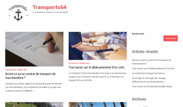 Transports64.fr : toute l’actualité sur le monde du transport