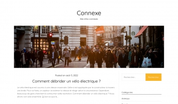  Connexe, le blog généraliste destiné aux informations connexes