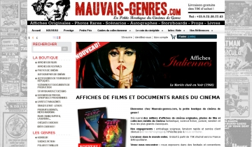 Magasin d'affiches de films