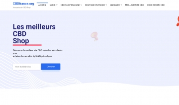 Annuaire des meilleurs sites pour acheter du CBD en France