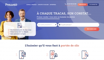 Preuveo, service d'huissier de justice en ligne