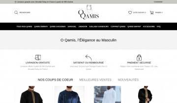 qamis homme