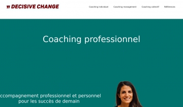 Decisive-change, coach professionnel à Paris