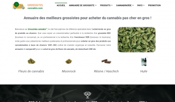  Annuaire des meilleurs grossistes pour acheter du cannabis pas cher