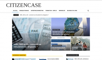Citizencase, Espace business, Immobilier, Finance et Marketing