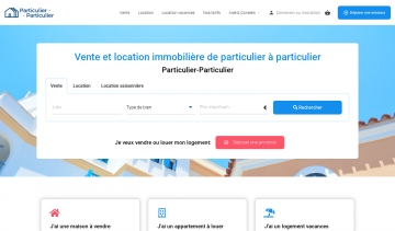 Particulier - Particulier, agence immobilière en France