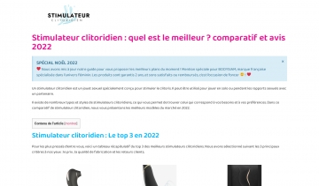 Découvrez le top 5 des meilleurs modèles de stimulateur Clitoridien