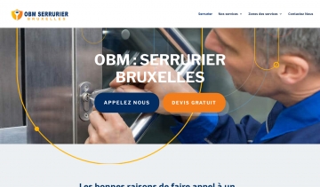 OBM Serrurier, Dépannage serrurier pas cher à Bruxelles