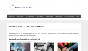 Information du Jour : le blog d’informations générales