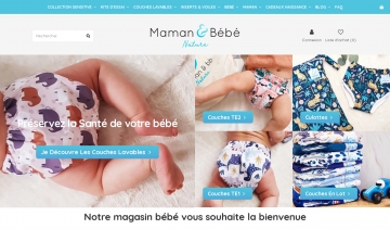 maman et bébé nature