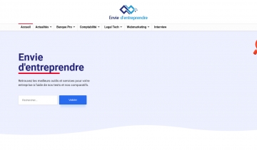 Envie d'entreprise, le site de partage d'informations utiles