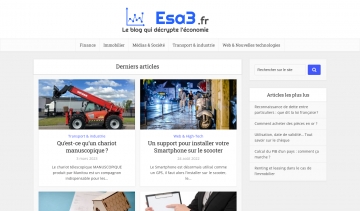 Esa3.fr, votre magazine en ligne de l'économie