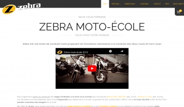 Zebra, votre école de conduite de moto et scooter à Paris