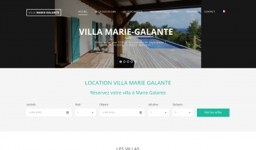 Location de villas avec piscine à Marie-Galante