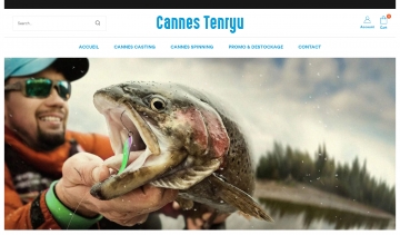 Boutique spécialisée dans les cannes à pêche de la marque Tenryu