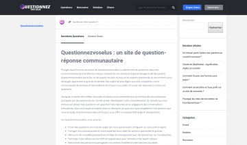 Questionnez vos élus, votre guide communautaire