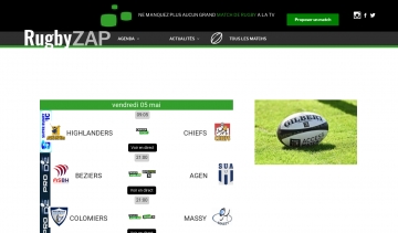RugbyZAP, la plateforme des actualités sur le rugby