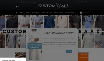 La référence des qamis sur mesure et customisables