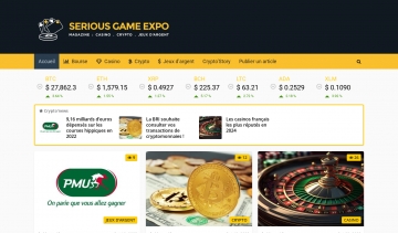 Votre magazine orienté bourse, casino, crypto et jeux d’argent