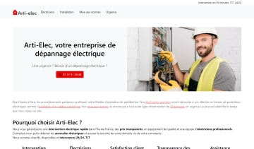 Arti-élec, électriciens expérimentés à Paris et en Ile-de-France