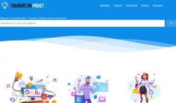 Toujours un projet, blog sur le développement des activités en ligne