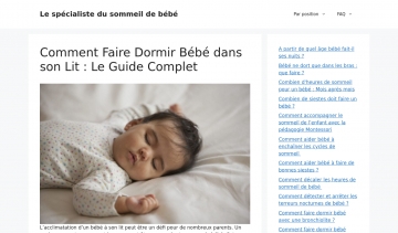 Faire dormir son bébé dans son lit : comment s’y prendre ?