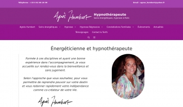Agnès Humbert, énergéticienne et hypnothérapeute à Paris