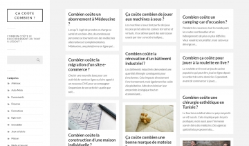 Ca-coute-combien.com, plateforme pour découvrir les coûts