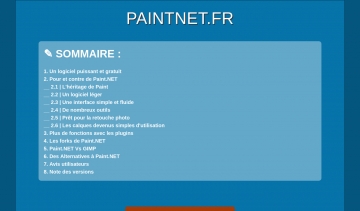 paintnet.fr : téléchargez Paint.NET pour Windows