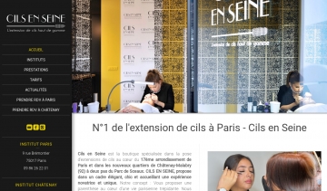 Cils en Seine, spécialiste en pose d'extensions de cils