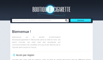 BoutiqueCigarette.fr : tous les magasins de cigarettes électroniques en France