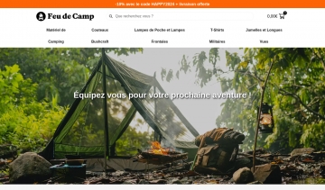 Feu De Camp : achat d'accessoire de camping