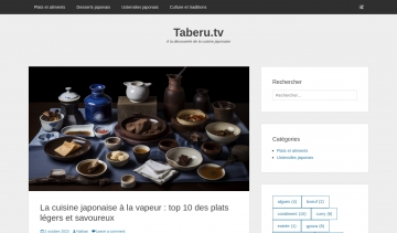 Taberu, le guide pour mieux découvrir cuisine japonaise