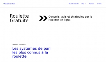 roulette-gratuite, blog donnant les astuces et les conseils sur la roulette