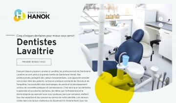 Dentisterie Hanok, des cliniques dentaires pour mieux vous servir