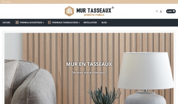 Mur Tasseaux Bois, fournisseur de panneau en tasseaux de bois