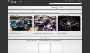 Jess 3D, boutique en ligne dédiée à la vente de pièces automobiles 