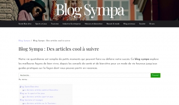 Blog Sympa, votre blog d'information
