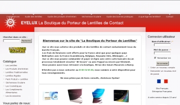 lentilles de contact eyelux