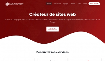 Zaulhat MILANDOU, l'expert en création de sites internet