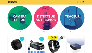 Zespion, boutique en ligne de surveillance et d'espionnage